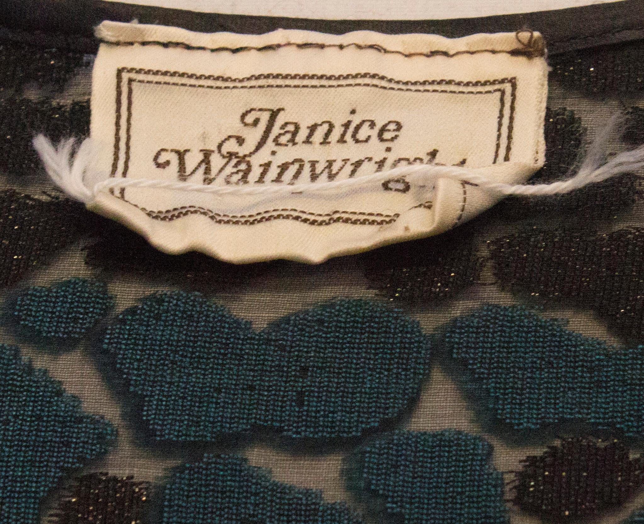 Vintage Janice Wainwright Cocktail Dress For Sale 1