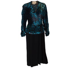 Robe de cocktail vintage Janice Wainwright