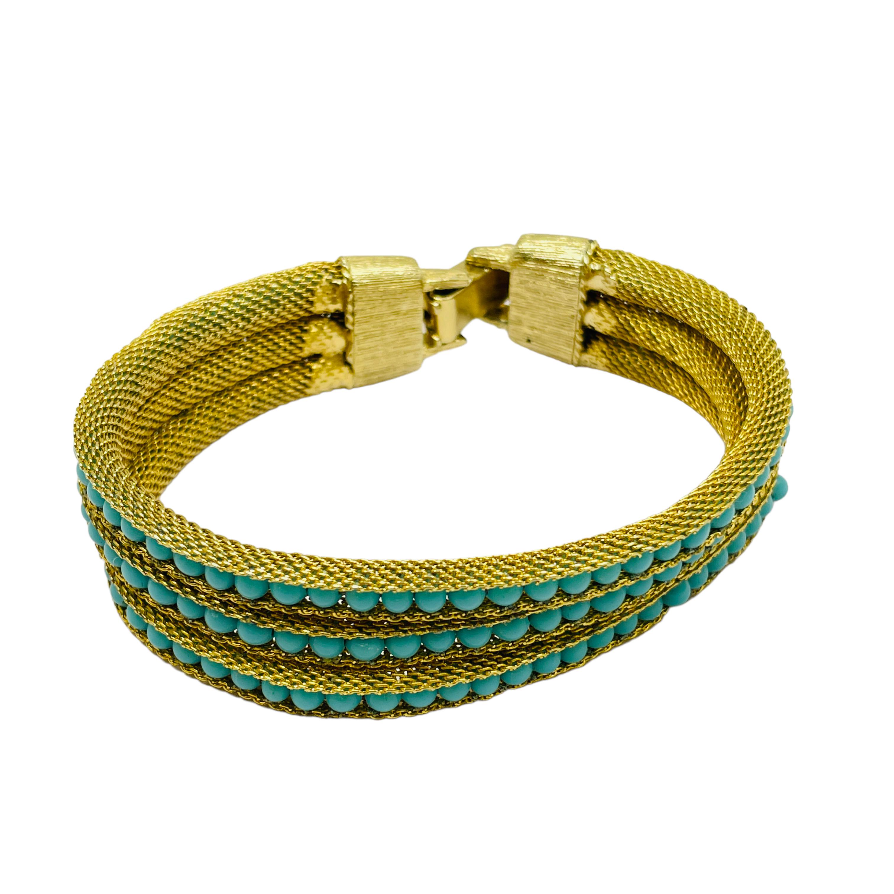 green designer bracelet