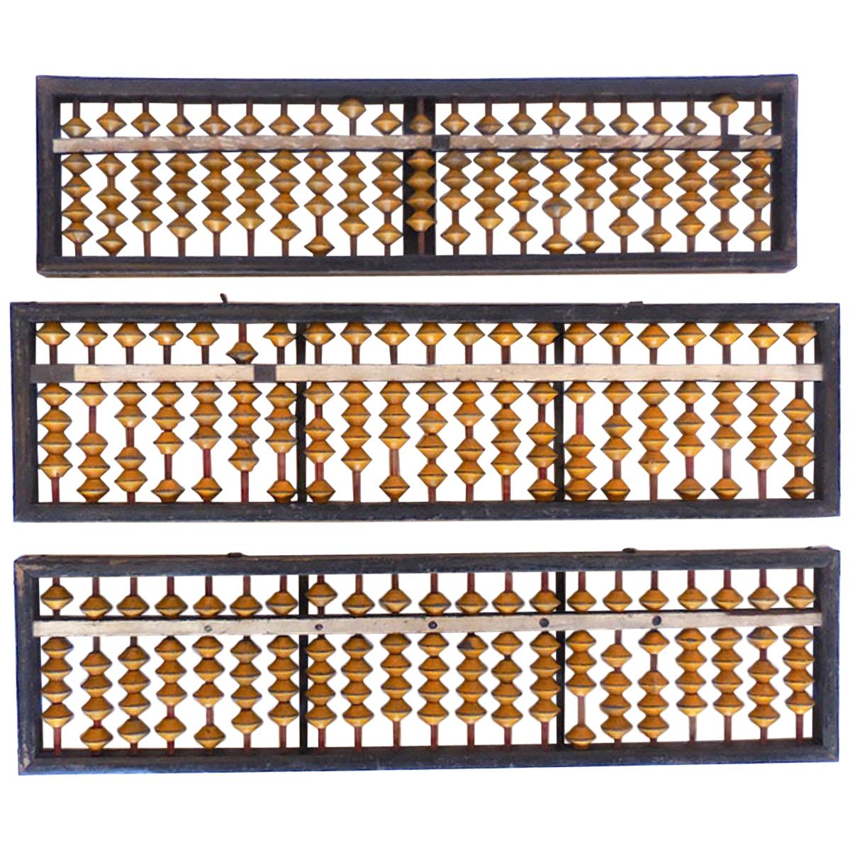 Vintage Japanese Abacuses/Abaci