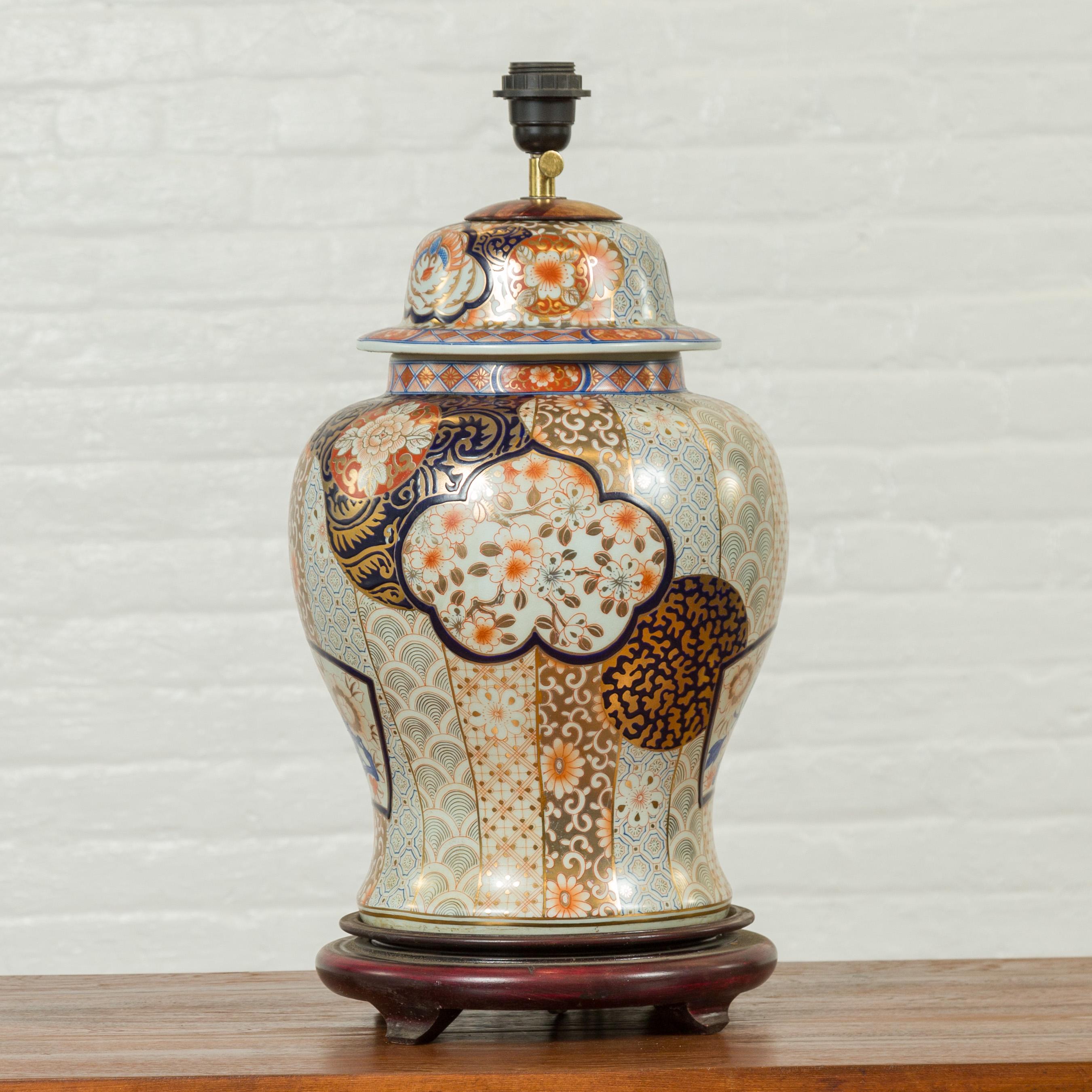 vintage japanese porcelain lamps