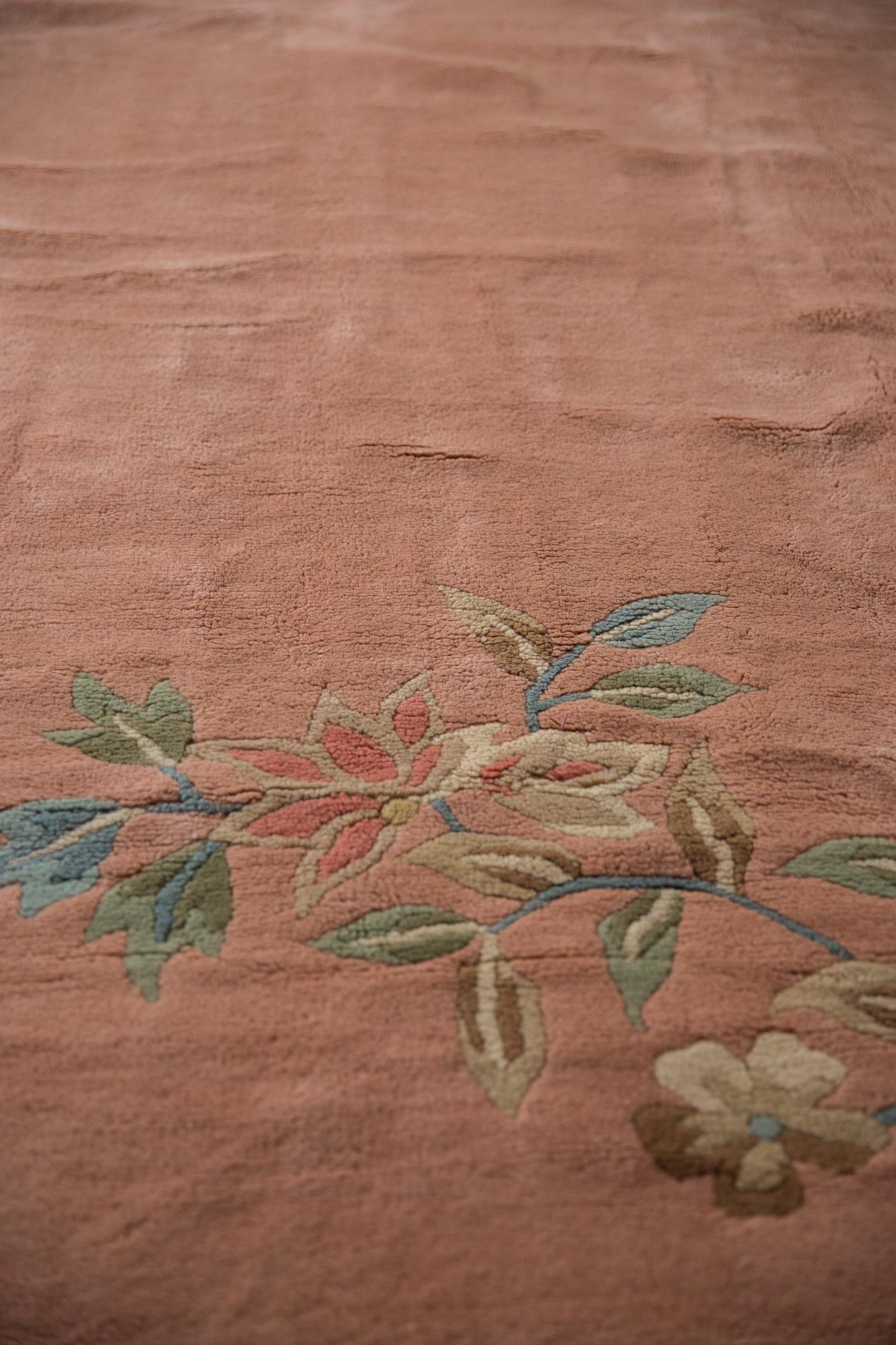 Vintage Japanese Art Deco Design Carpet For Sale 4