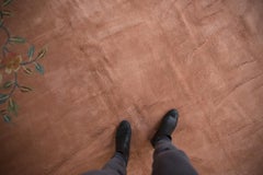 Vintage Japanese Art Deco Design Carpet