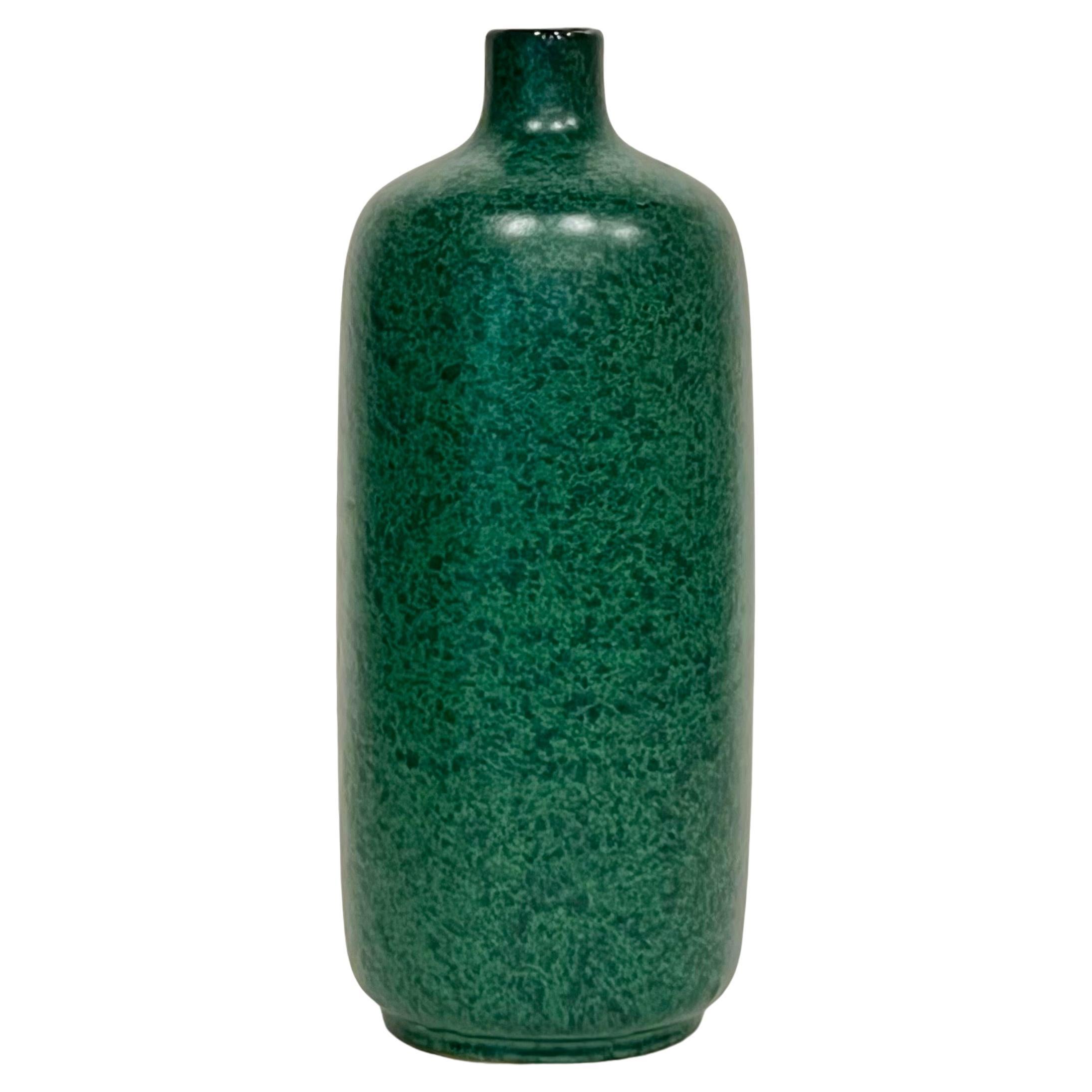 Vintage Japanese Ceramic Bottle Vase c1970s
