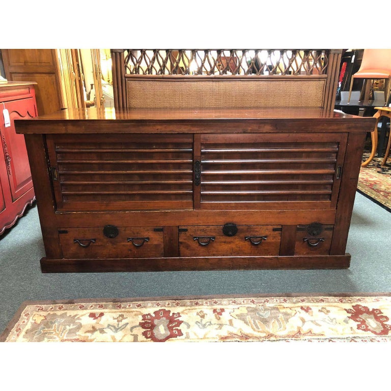 Vintage Japanese Futon Chest at 1stDibs