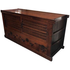 Vintage Japanese Futon Chest