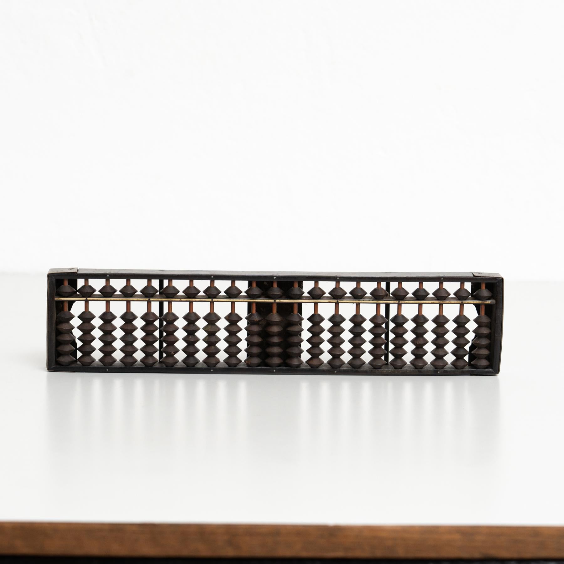 Mid-Century moderno Abaco giapponese d'epoca fatto a mano - CIRCA 1940 in vendita