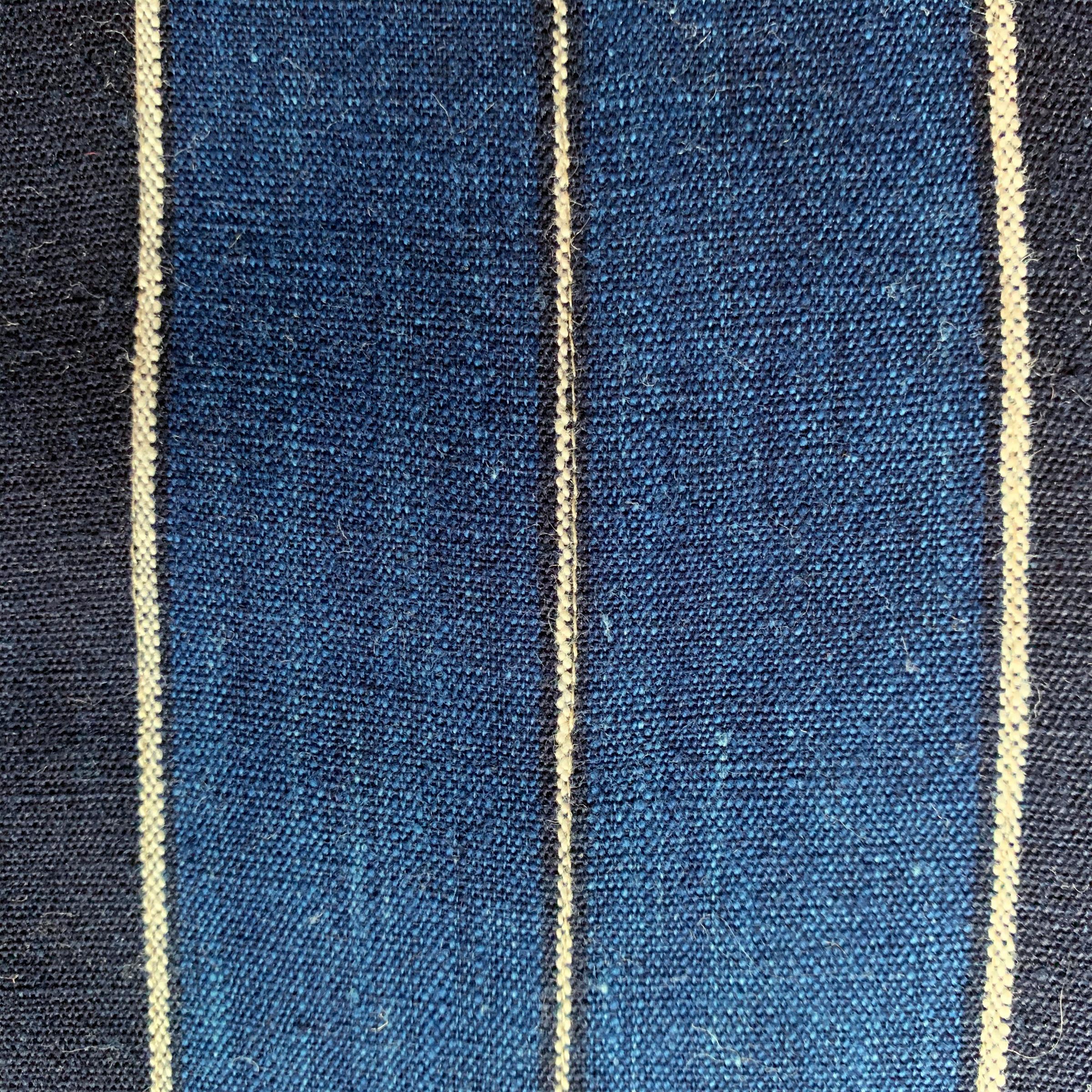 Contemporary Vintage Japanese Indigo Pillow