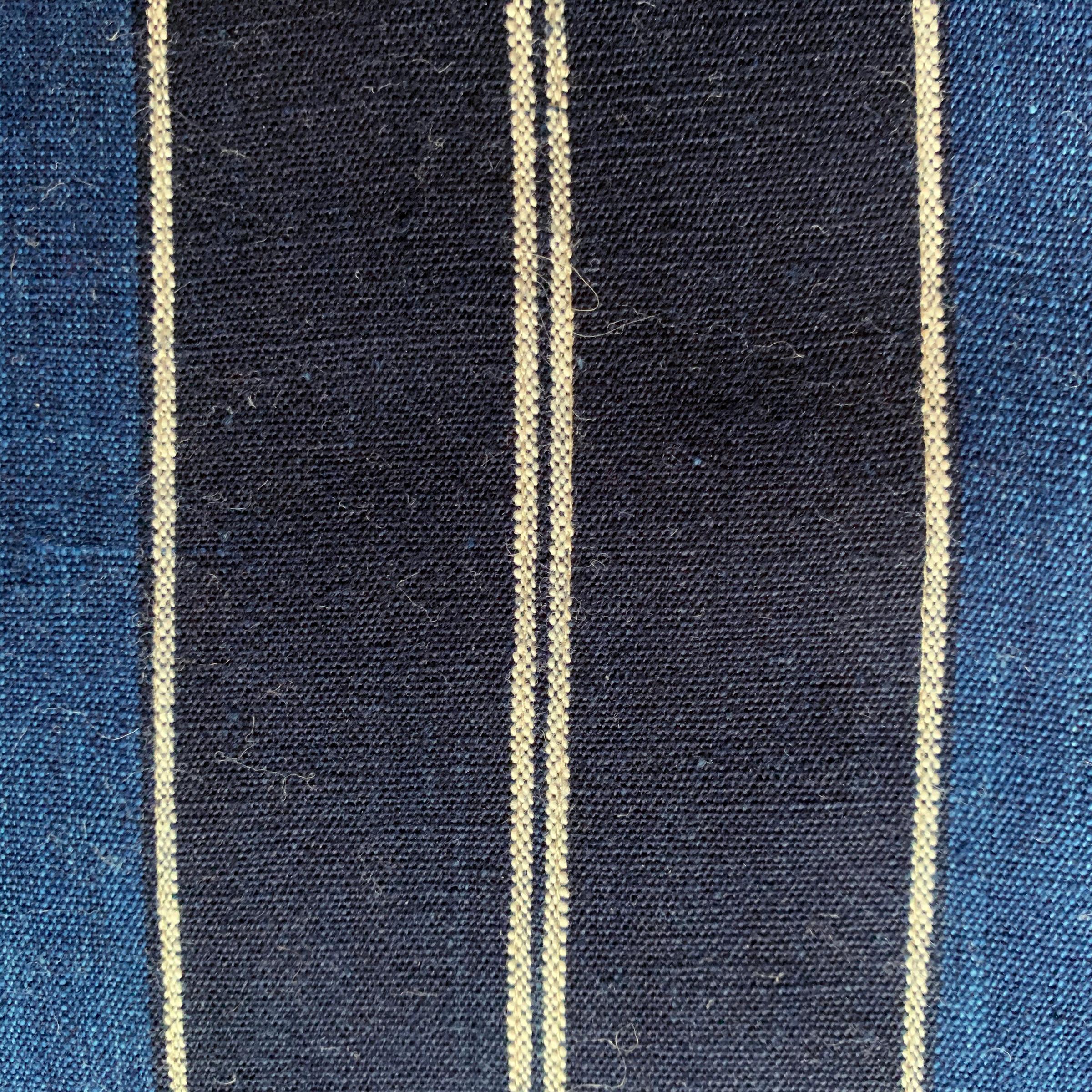 Wool Vintage Japanese Indigo Pillow