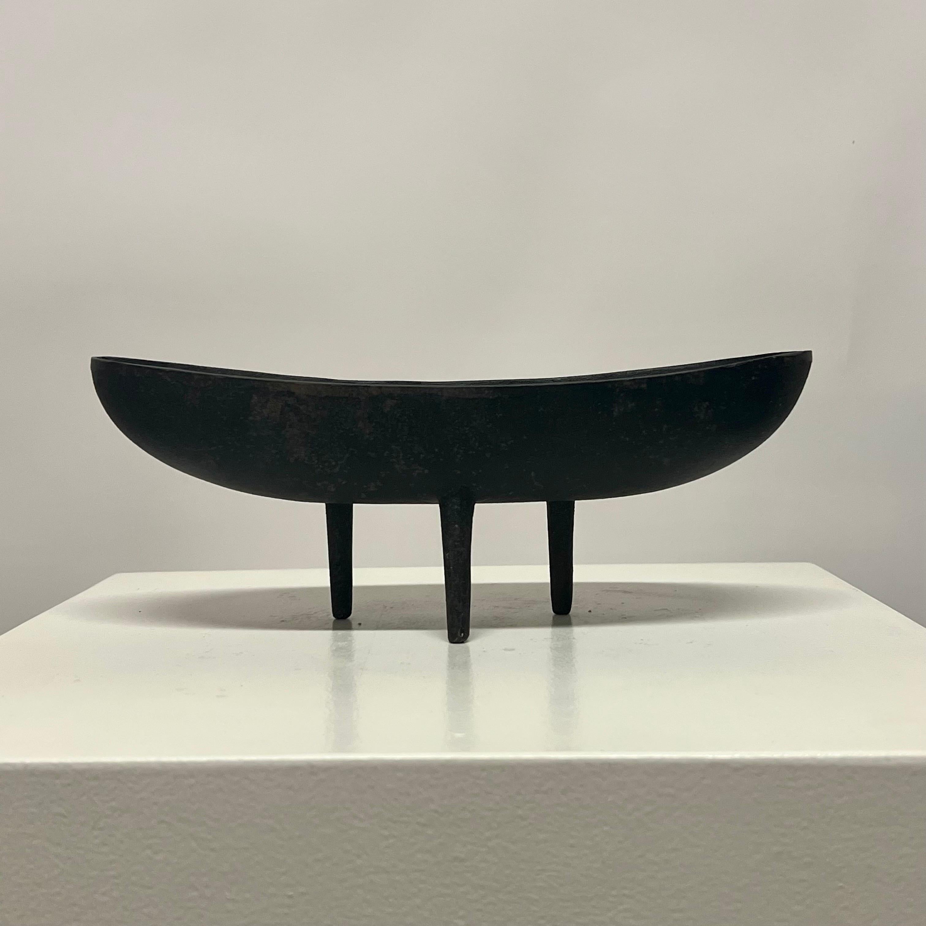 Mid-20th Century Vintage Japanese Iron Ikebana, circa 1950s