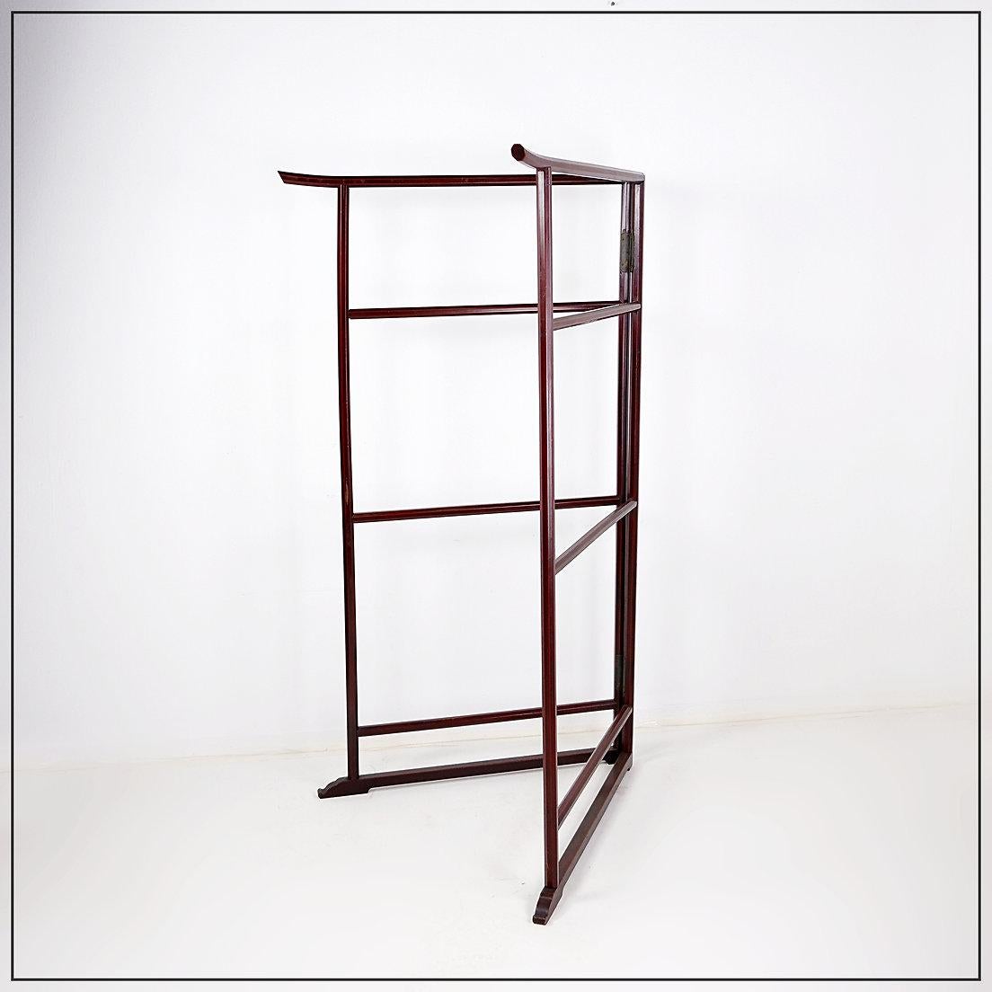 Wood Vintage Japanese Kimono Rack Stand - Japan For Sale