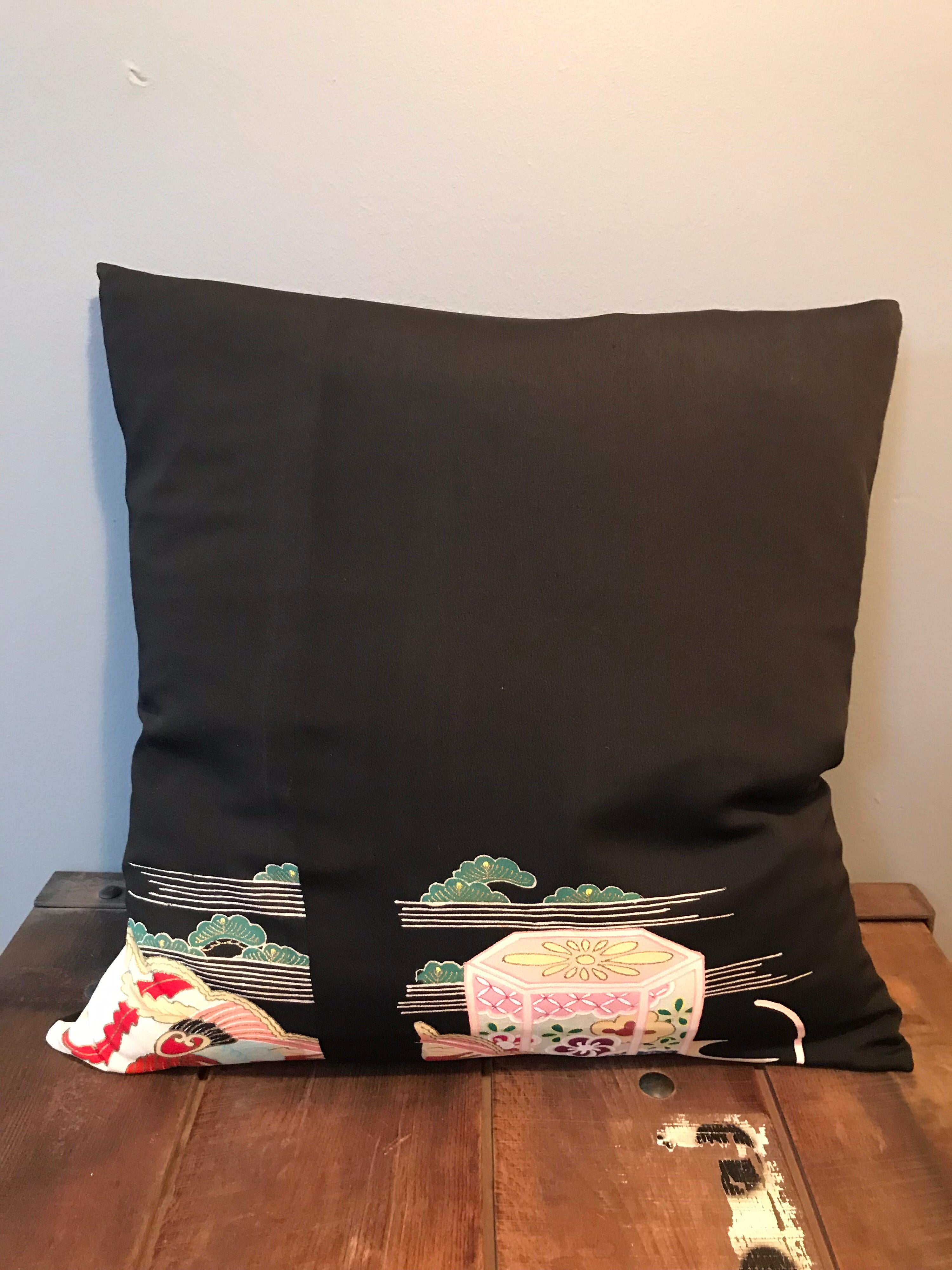japanese silk cushions