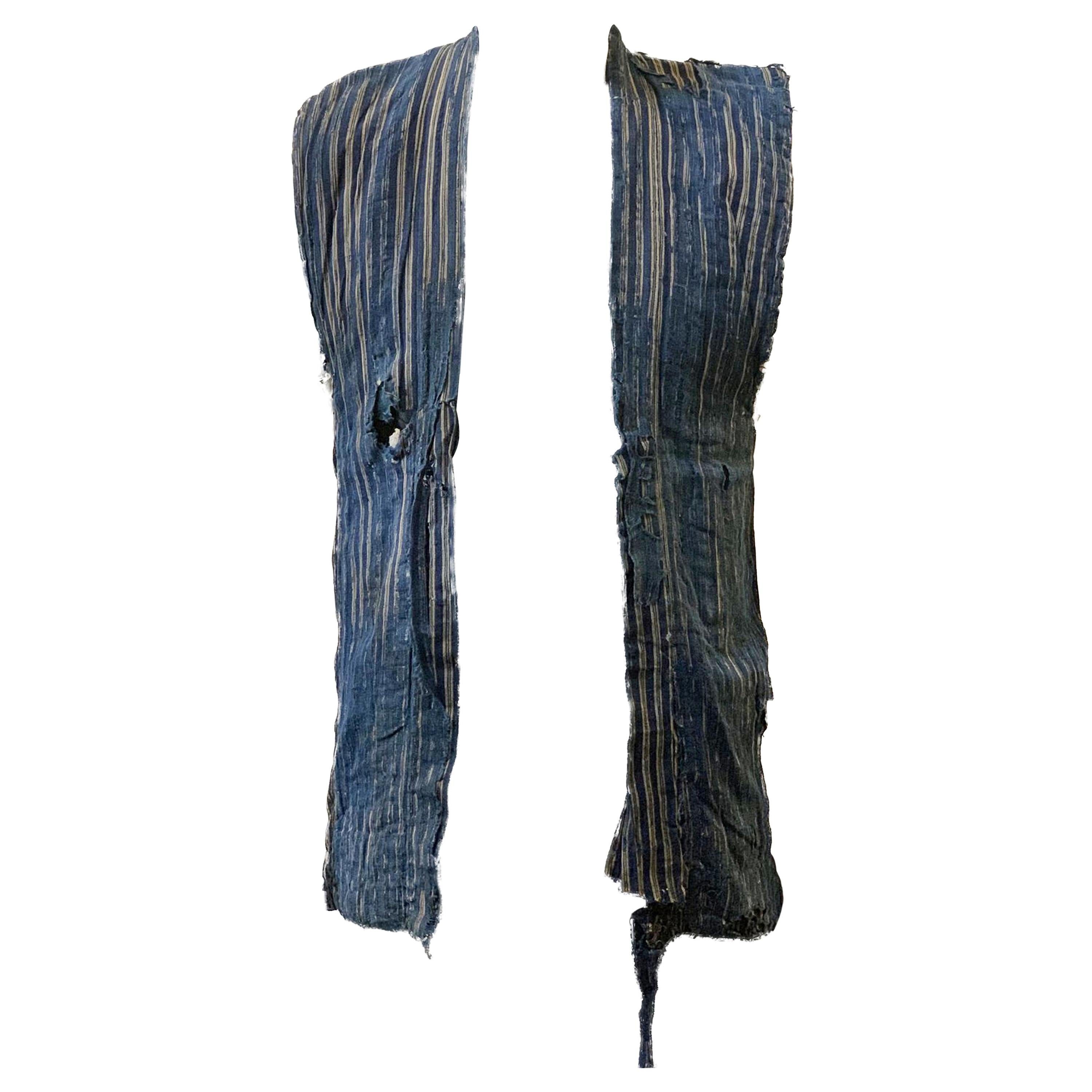 Vintage Japanese Kurume Hanten Distressed Waistcoat