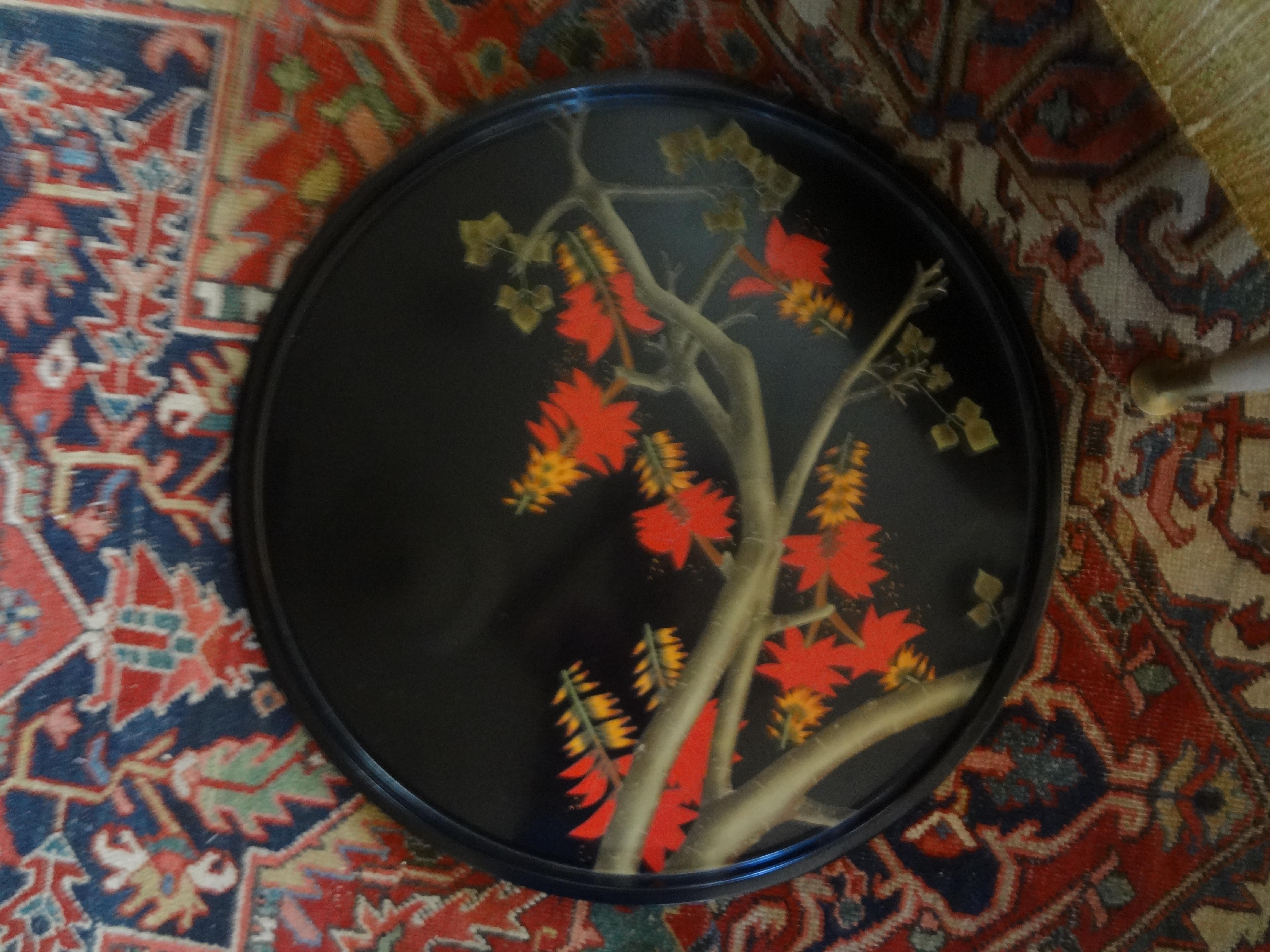 20th Century Vintage Japanese Lacquer Tray