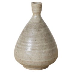 Vintage Japanese Minimalist Stoneware Vessel