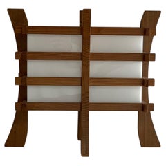 Lampe de table japonaise vintage moderniste c1970s