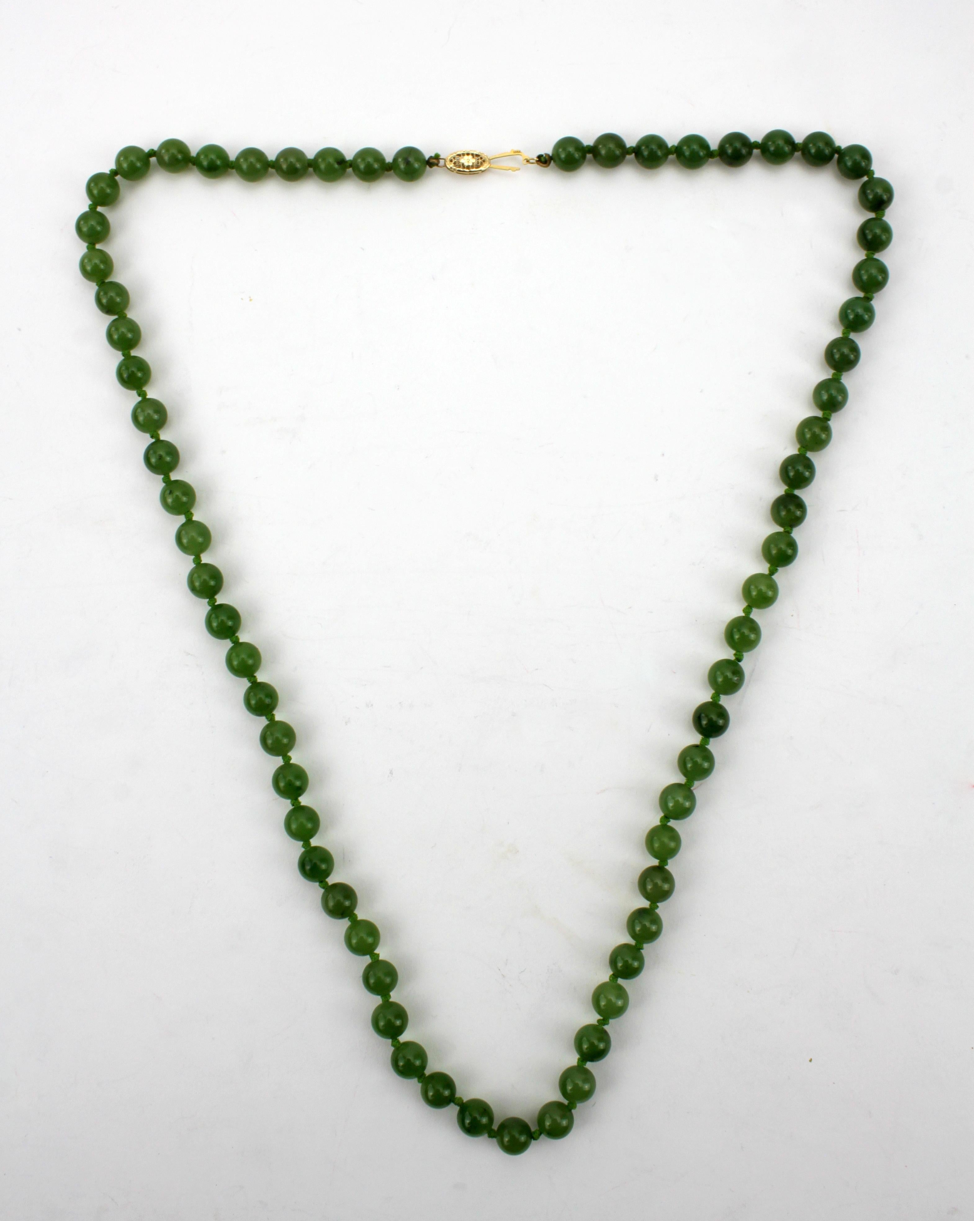 japanese jade necklace