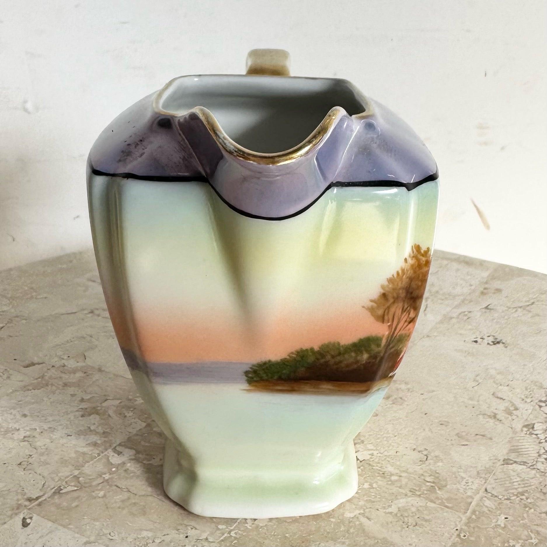 XX secolo Cremiera in porcellana giapponese vintage di Noritake in vendita