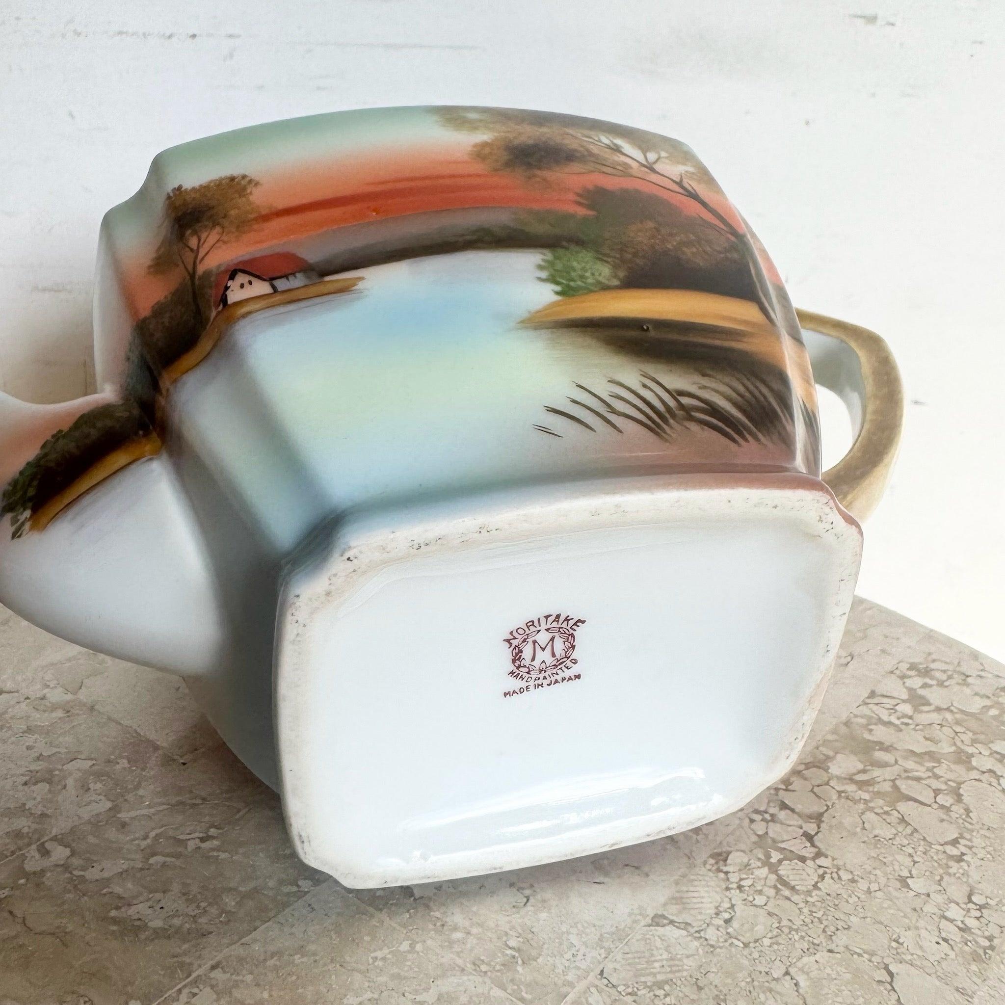 Tetera japonesa vintage de porcelana Noritake en Bueno estado para la venta en Delray Beach, FL