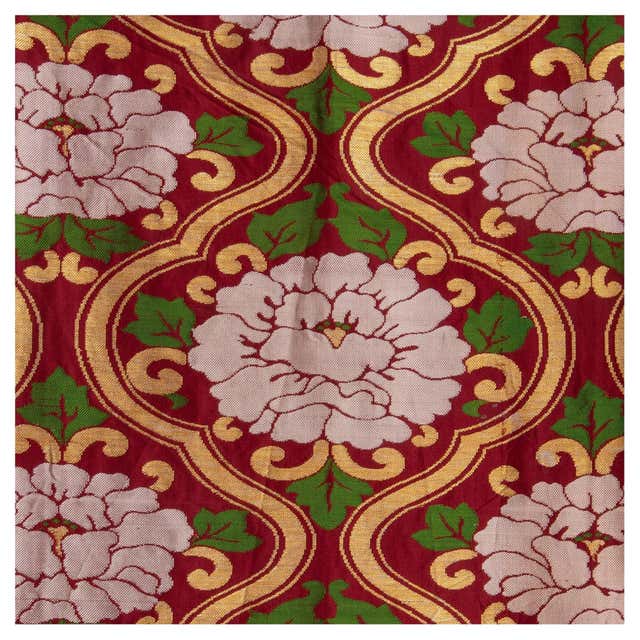 Vintage Japanese Obi Textile, Mid 20th C For Sale at 1stDibs