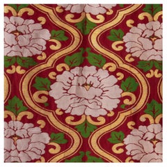 Vintage Japanese Obi Textile, Mid-20th C