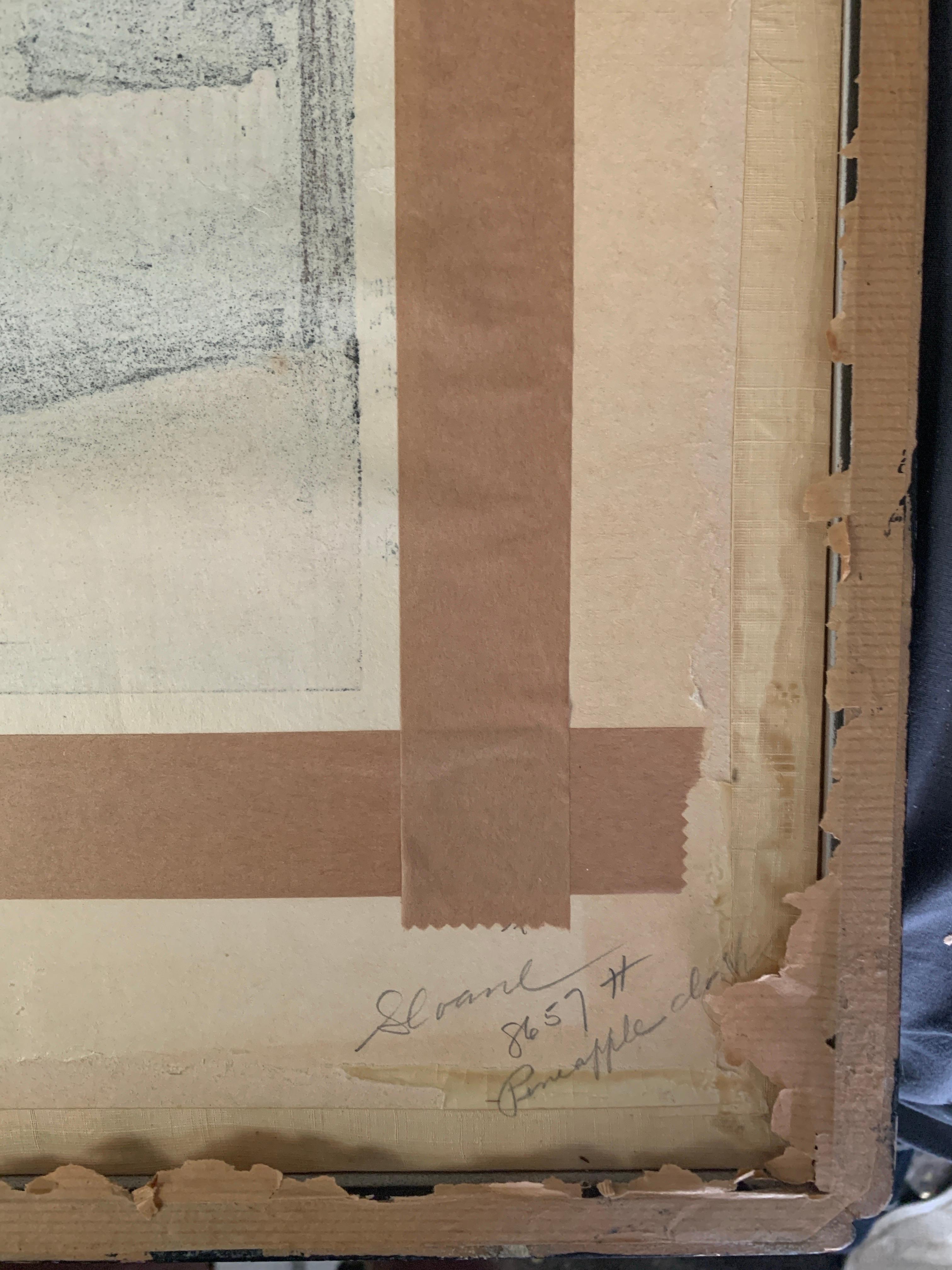 Woodblock originale giapponese d'epoca in elegante cornice di Tsuchiya Kōitsu, 1939 in vendita 1