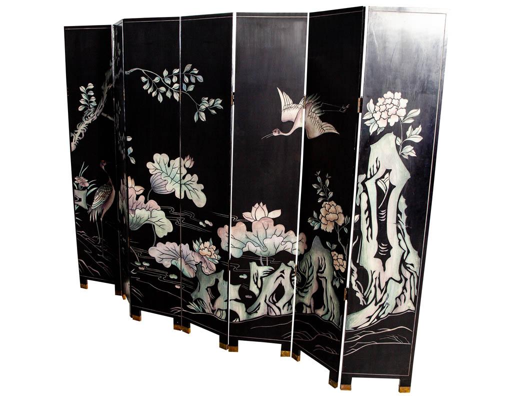 Vintage Japanese Screen Room Divider 2