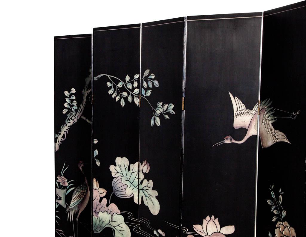 Vintage Japanese Screen Room Divider 4