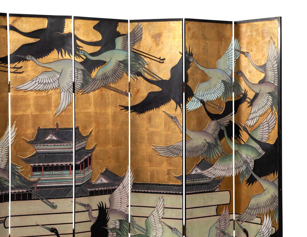 Chinoiserie Vintage Japanese Screen Room Divider