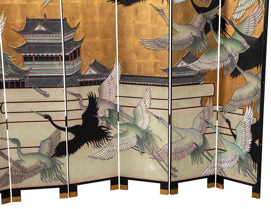 Vintage Japanese Screen Room Divider In Fair Condition In North York, ON