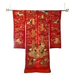 Vintage Japanese Silk Kimono