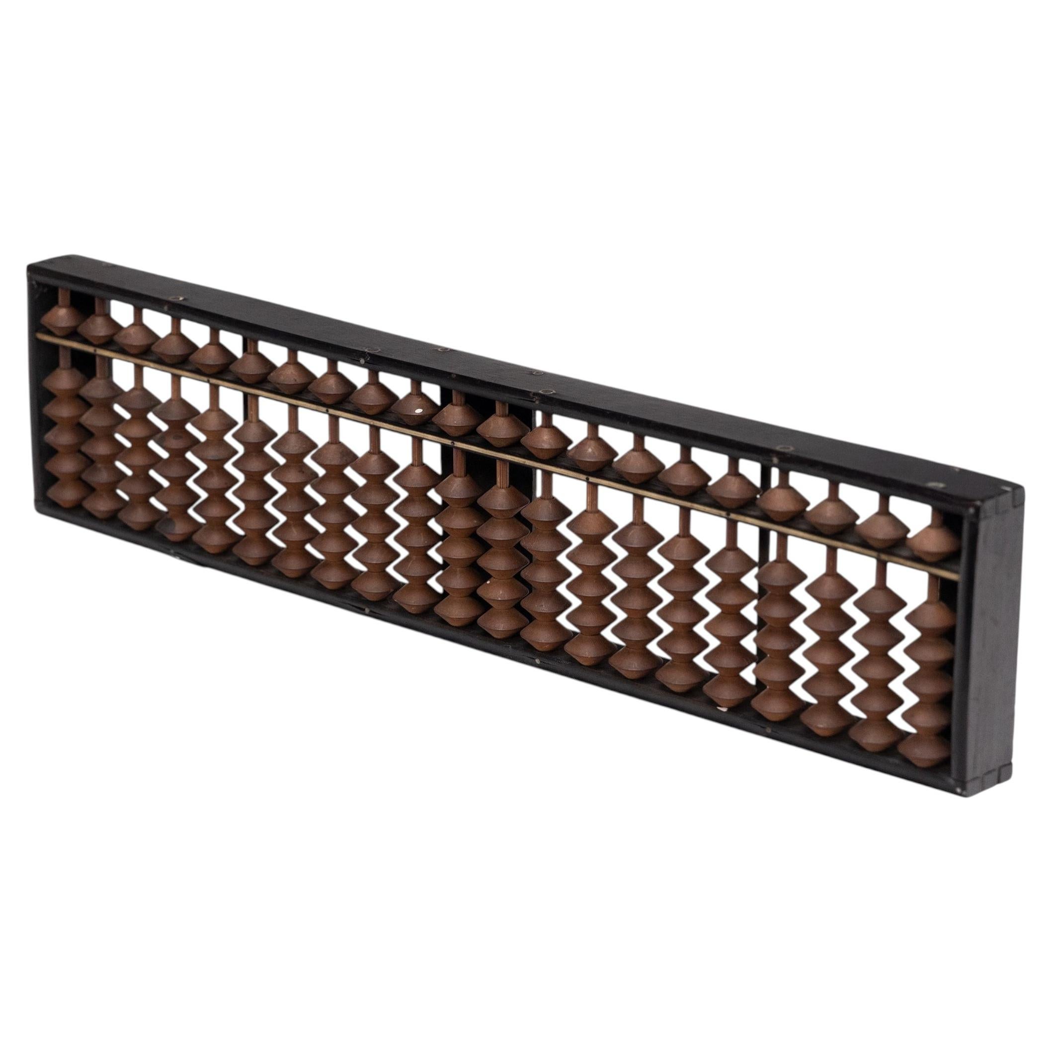 Vintage Japanese Soroban Abacus, c. 1910s