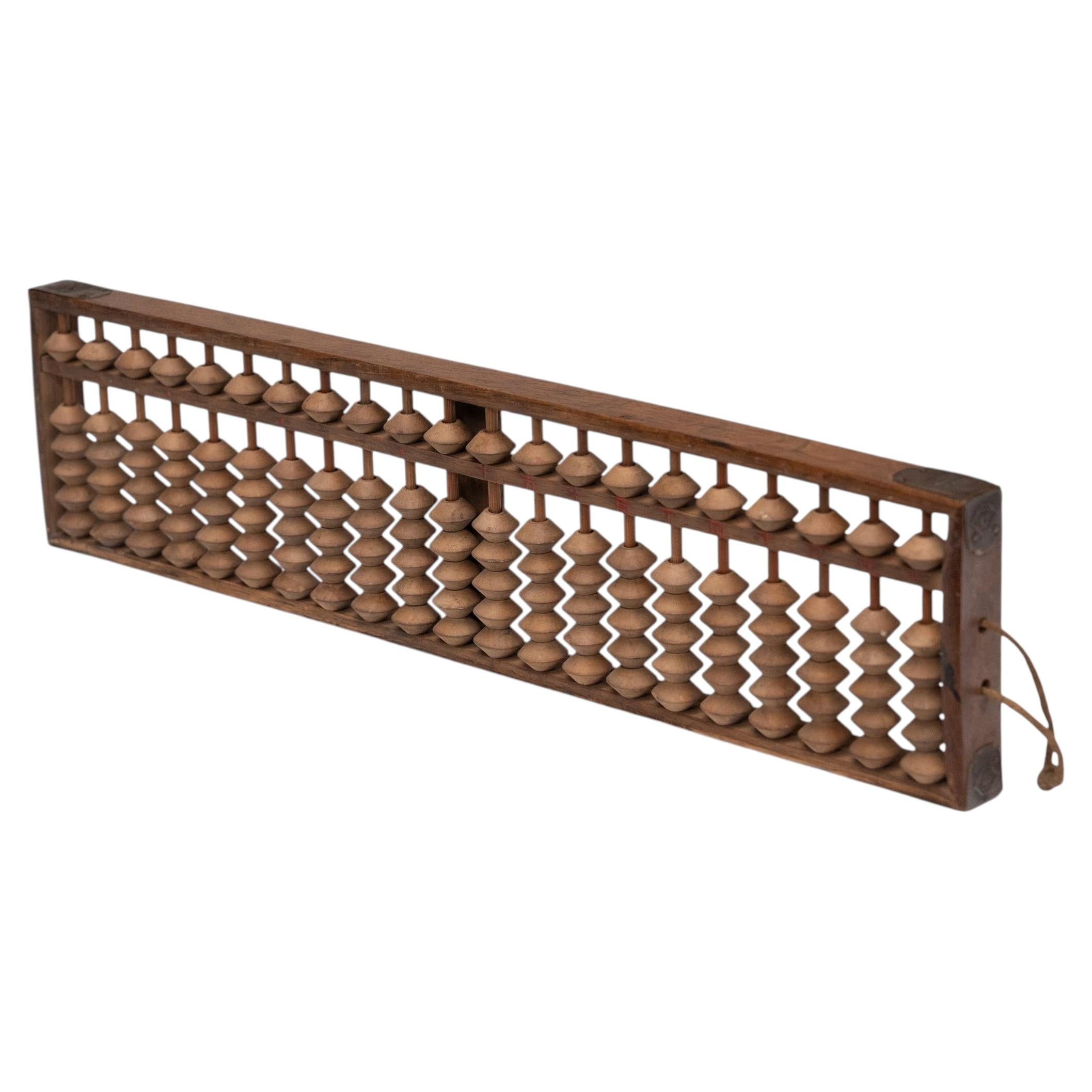 Vintage Japanese Soroban Abacus, c. 1910s