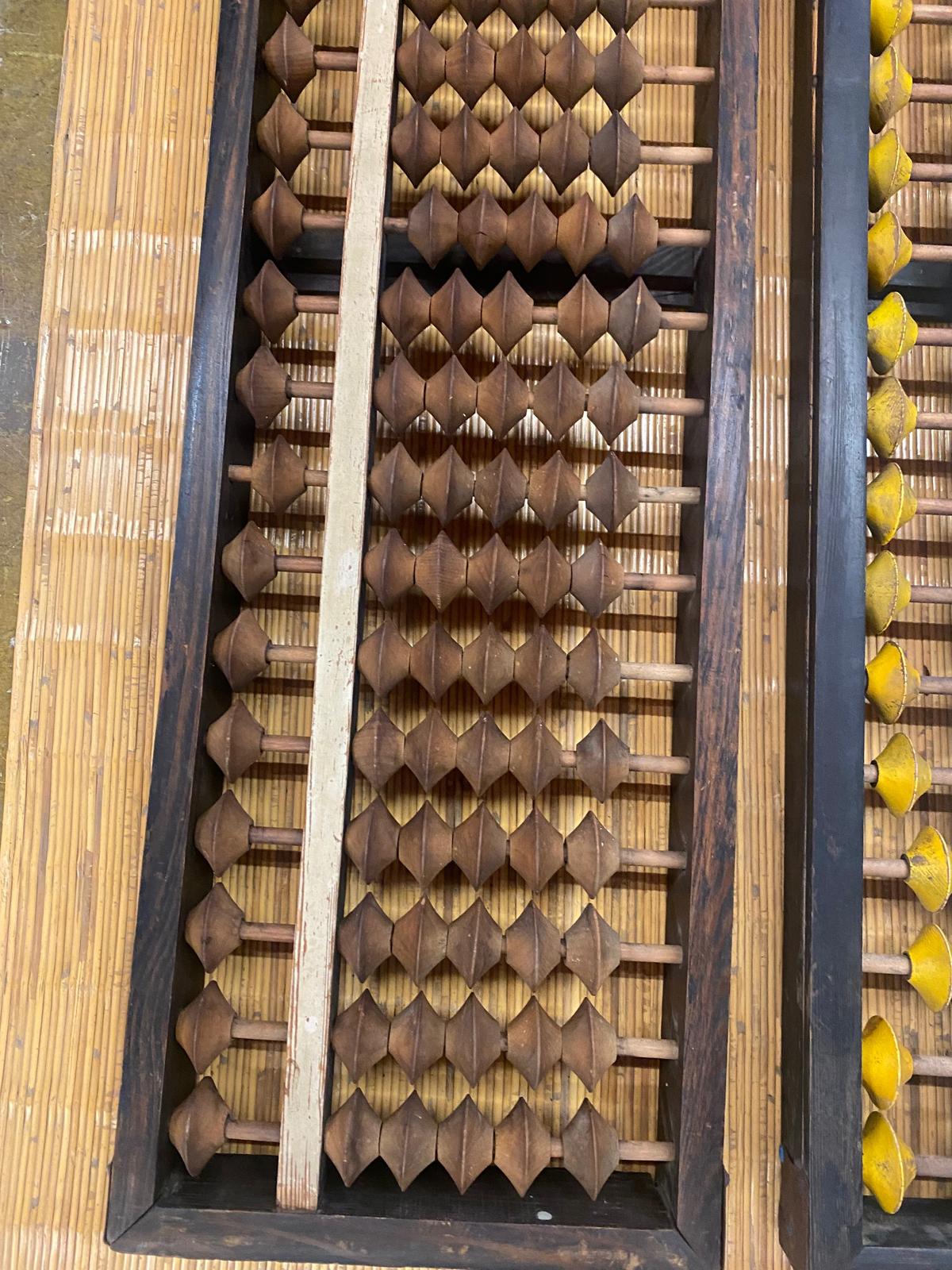 Vintage Japanese Soroban, Abacus 3 available In Good Condition In Los Angeles, CA