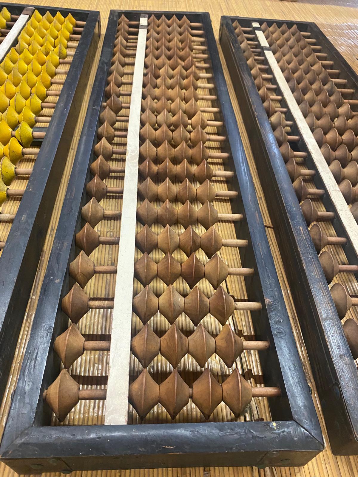 Vintage Japanese Soroban, Abacus 3 available 3