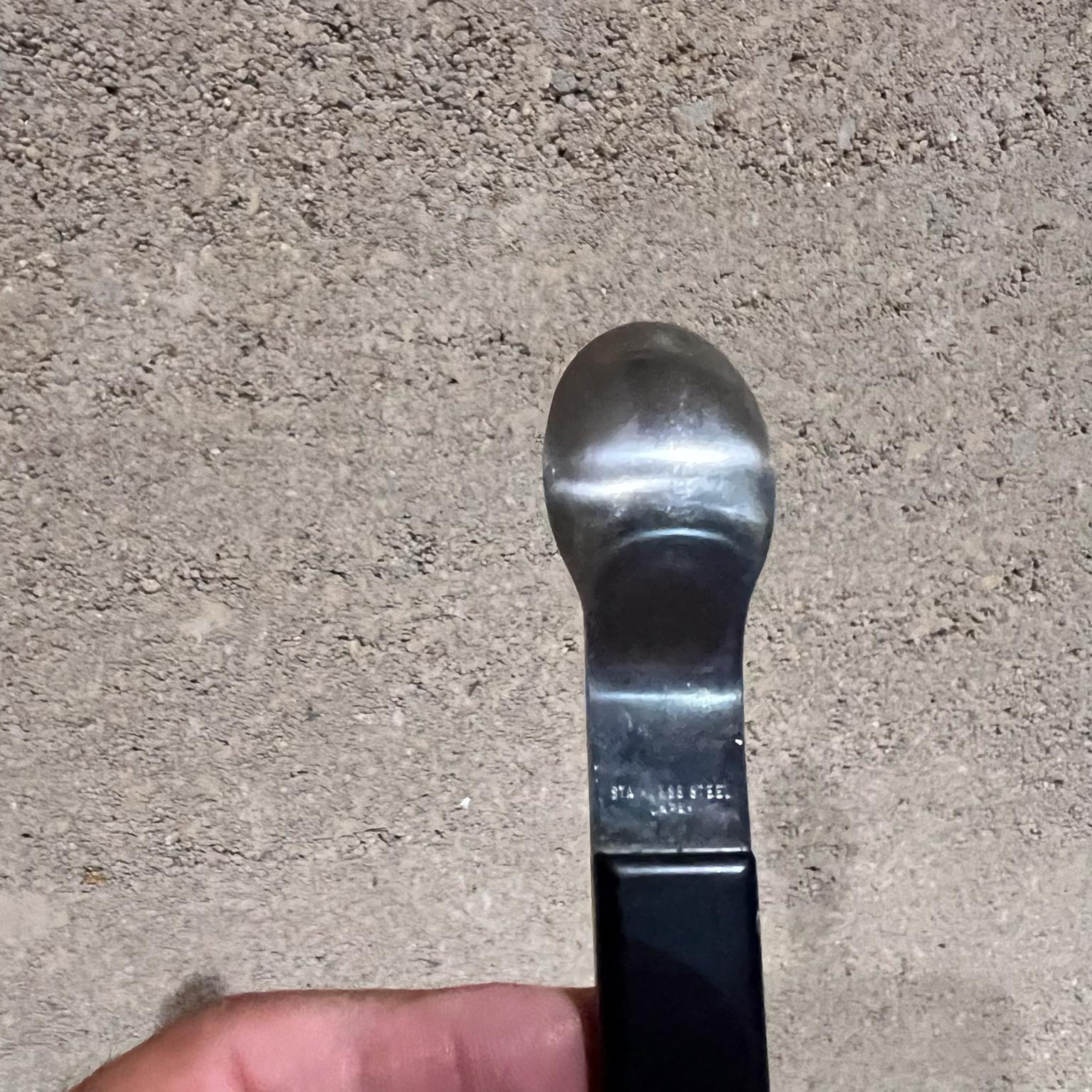20th Century Vintage Japanese Stainless Flatware Fork Spoon Set Eight
