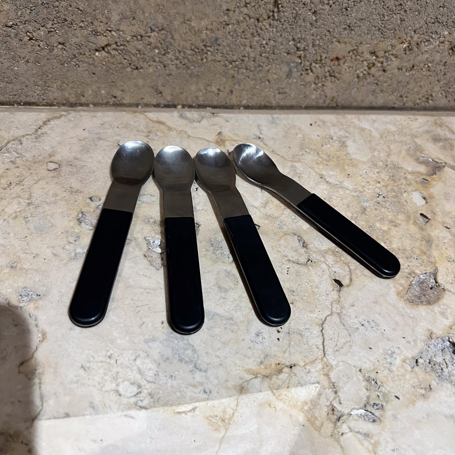 Vintage Japanese Stainless Flatware Fork Spoon Set Eight 1