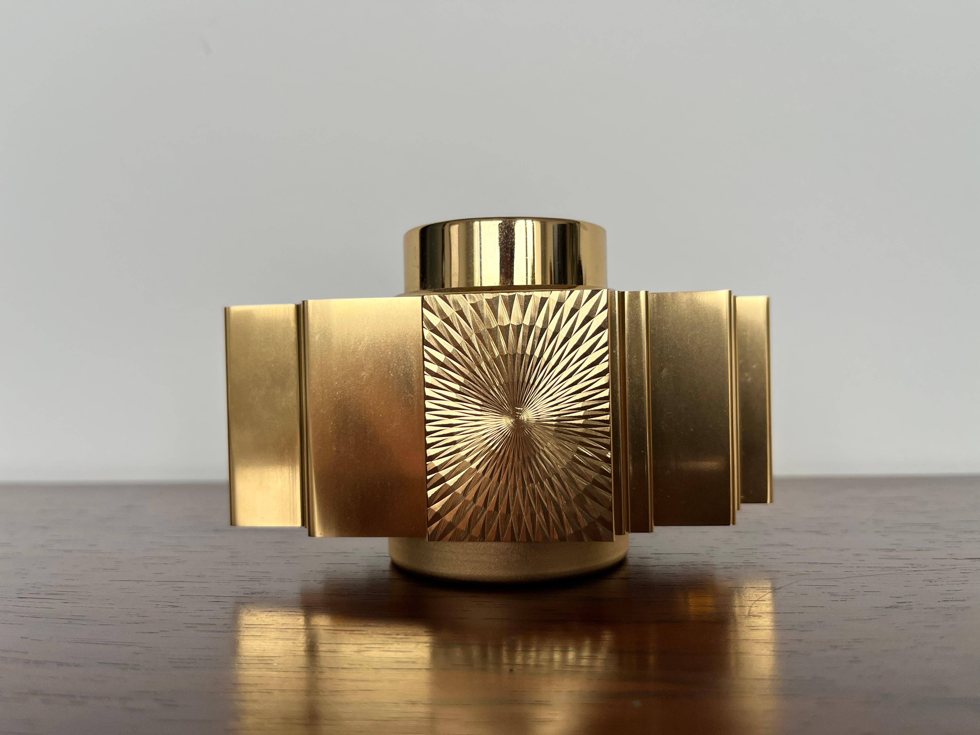 Art Deco Vintage Japanese Table Lighter by Sarome, 1960s