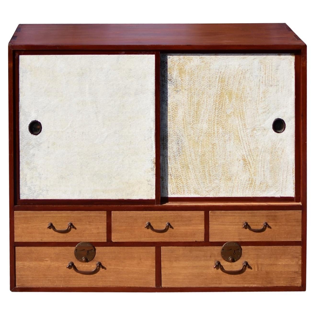 Rare Japanese Tansu Chest For Sale at 1stDibs