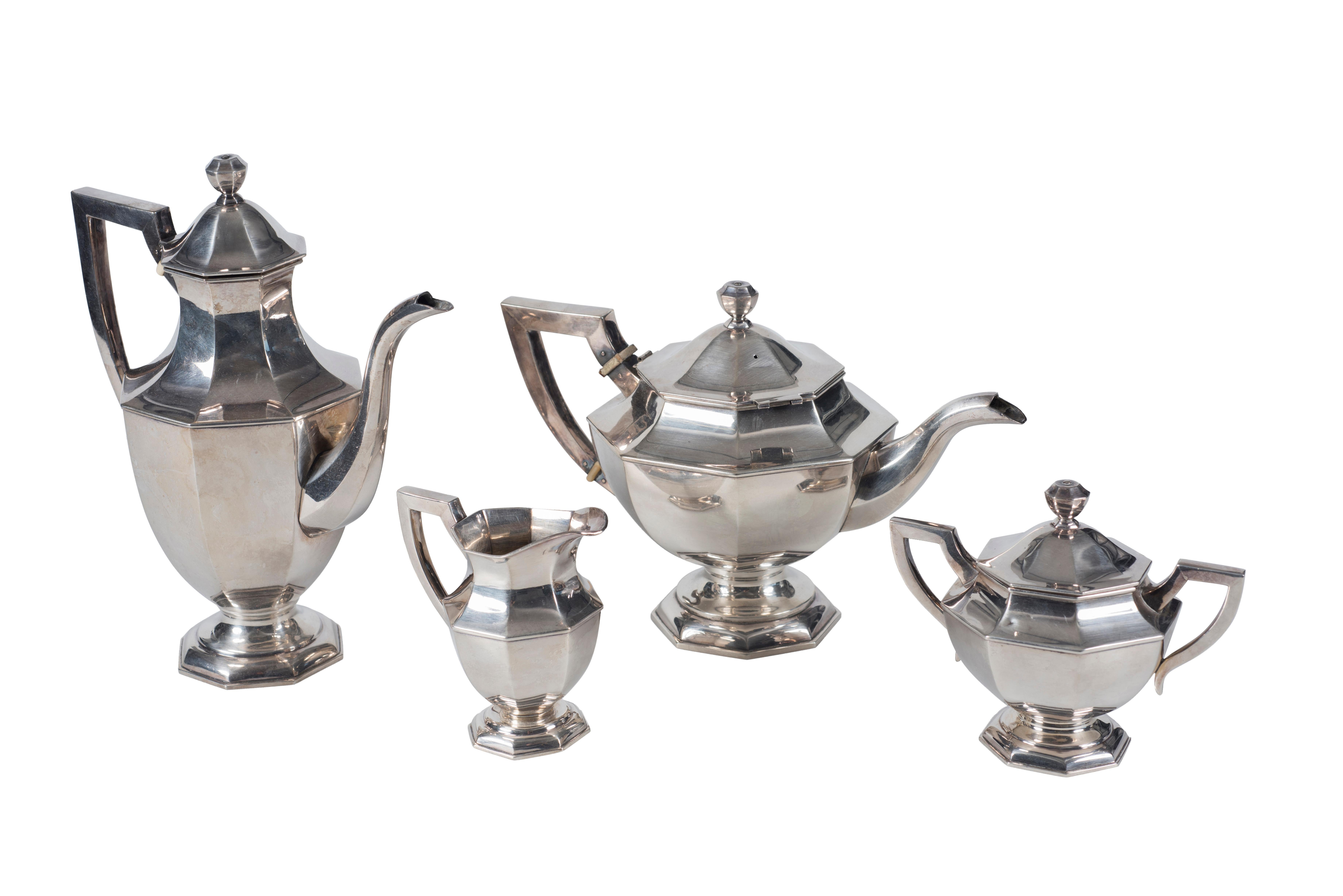 japanese silver teapot