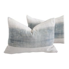 Vintage Japanese Textile Pillow Katazome Pillow Cover