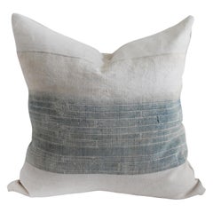 Vintage Japanese Textile Pillow Katazome Pillow Cover