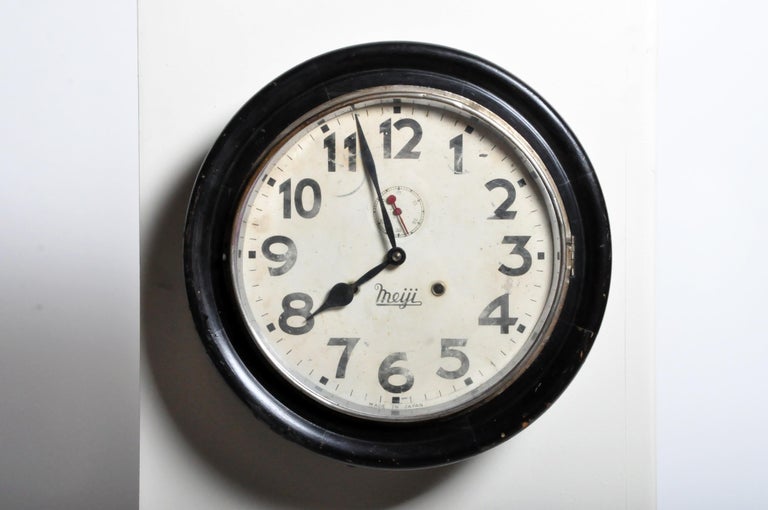 Vintage Japanese Wall Clock at 1stDibs antique japanese wall clocks