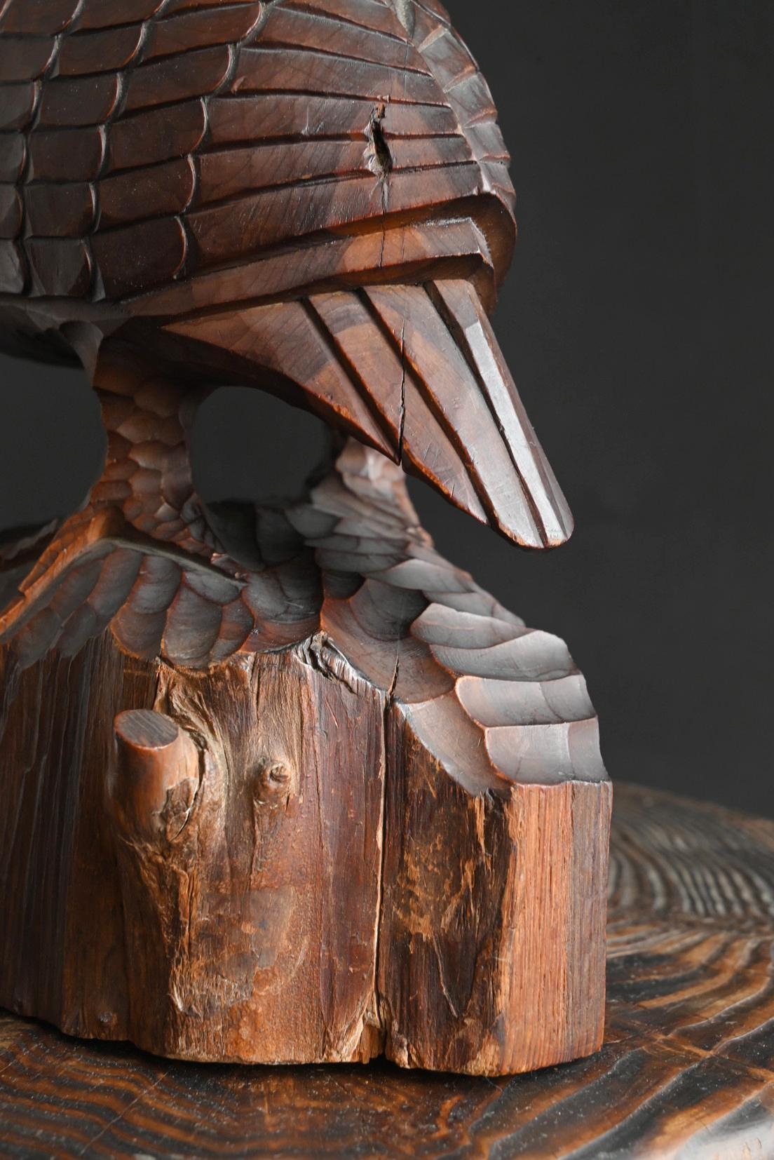 Statuetta giapponese d'epoca in legno di pernice bianca / Realizzata nel 1967 / Epoca Showa in vendita 5