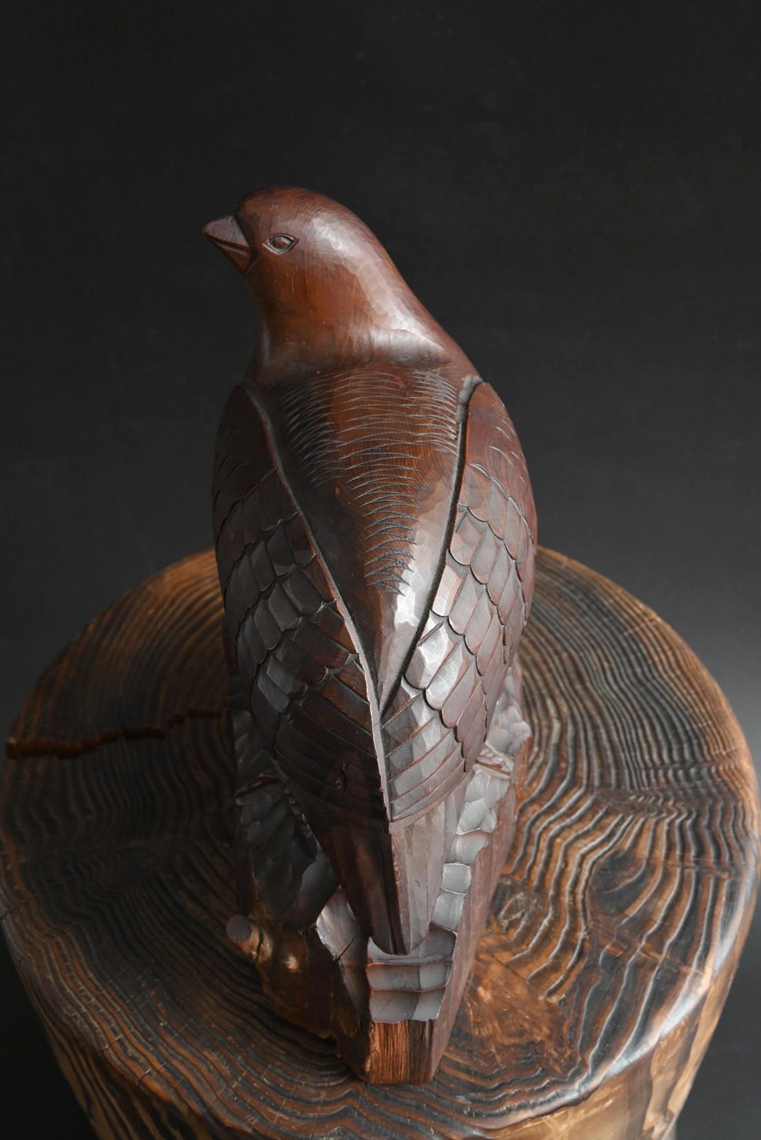 Statuetta giapponese d'epoca in legno di pernice bianca / Realizzata nel 1967 / Epoca Showa in vendita 8
