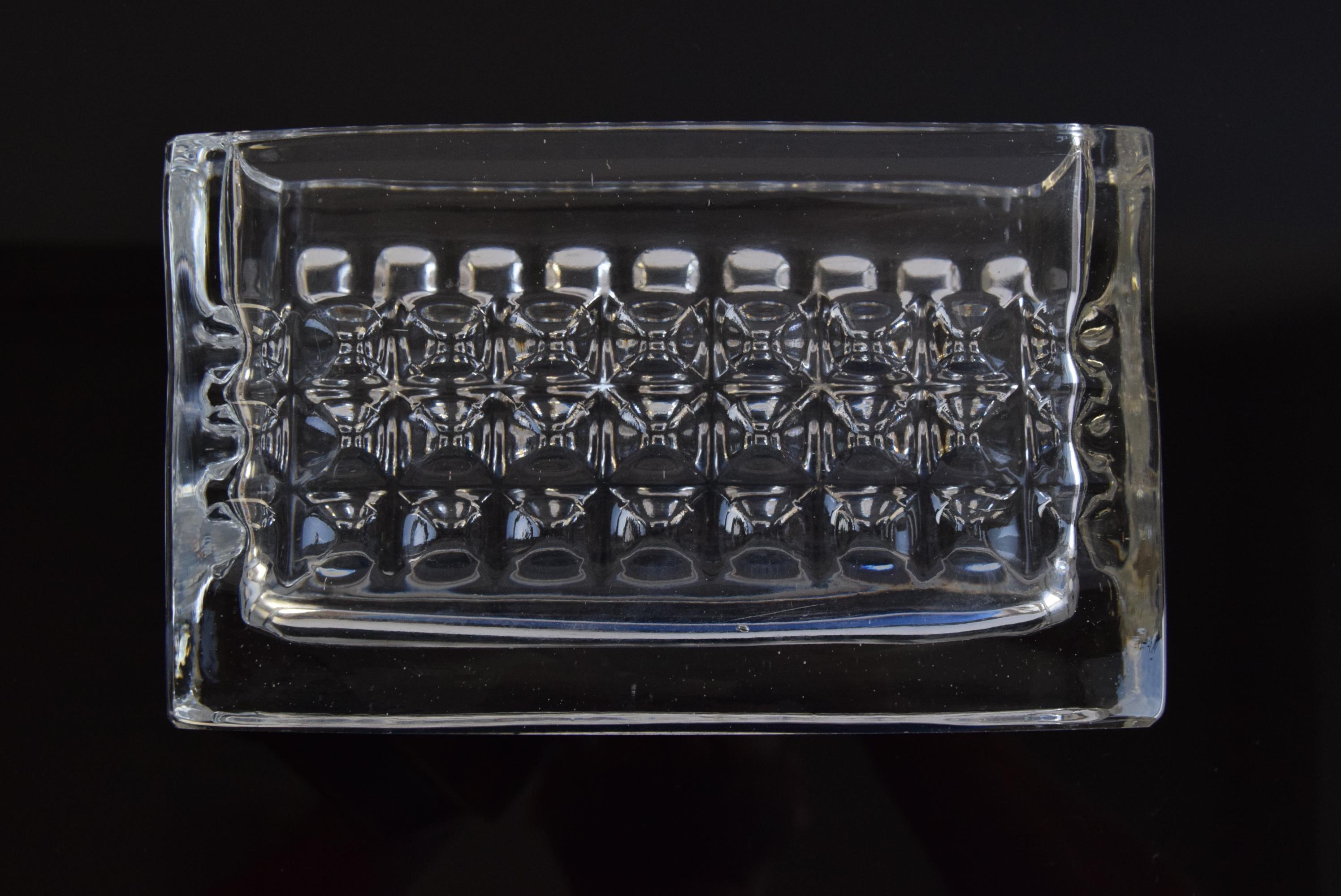 Made in Czechoslovakia
Rudolf Jurnikl he was among the most important and successful designers of pressed glass
Original condition