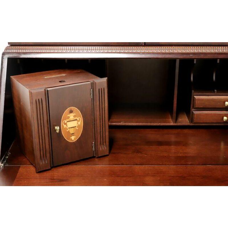 JASPER Solid Cherry Chippendale Style Secretary Desk 4
