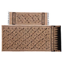 Vintage Javanese Kain Panjang and Matching Selendang Batik Tulis, Cirebon
