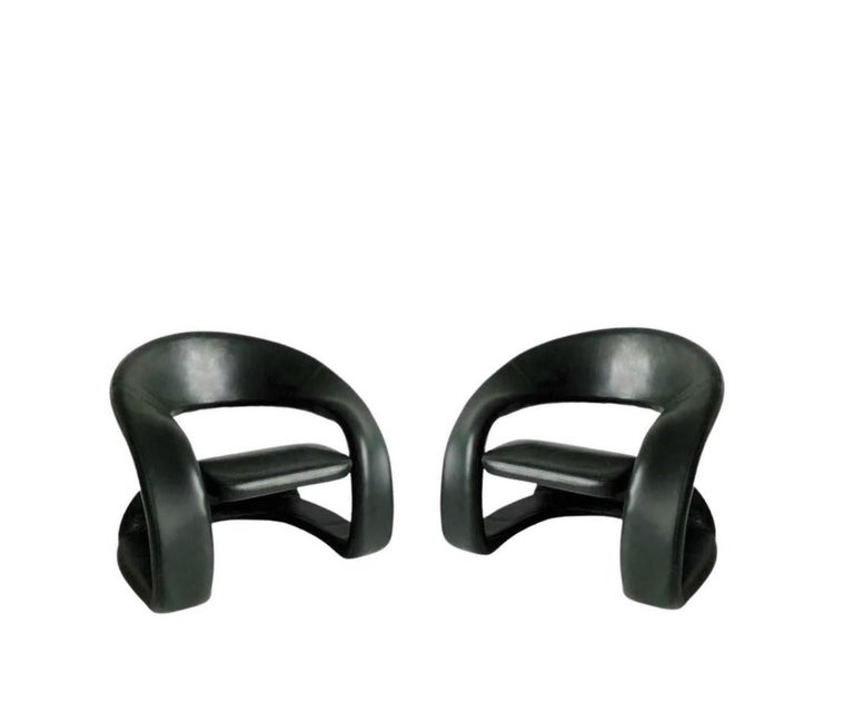 Canadian Vintage Jaymar Sculptural Chairs After Louis Durot & Pierre Paulin For Sale