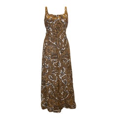 Abito vintage in lino di Jean Allen London